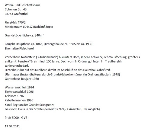 Gräfenthal, Coburger Straße 43